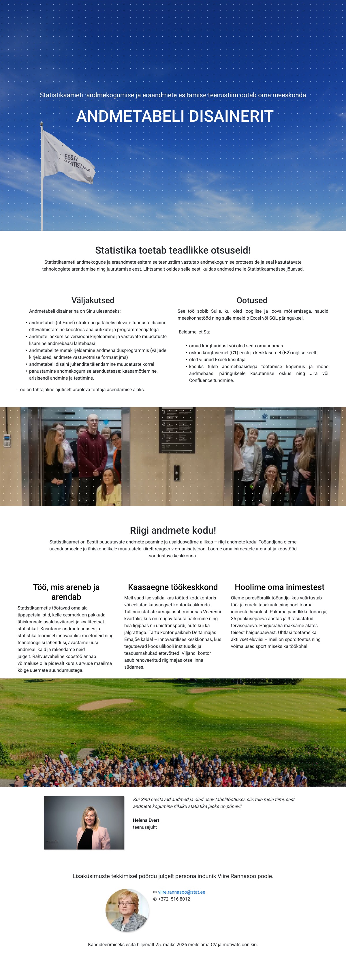 Andmekogumise disainer