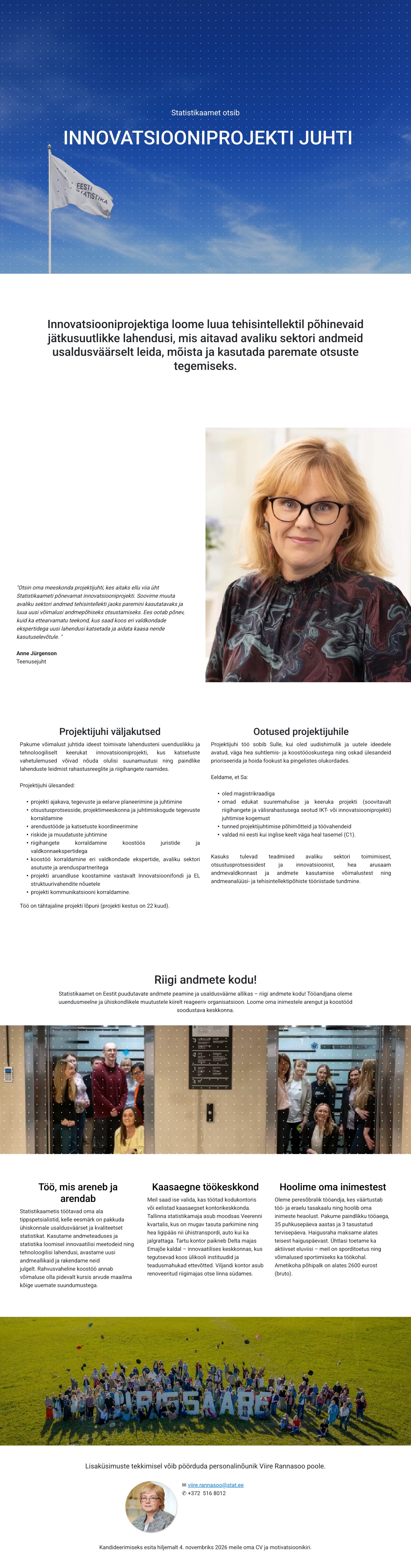 Innovatsiooniprojekti juht